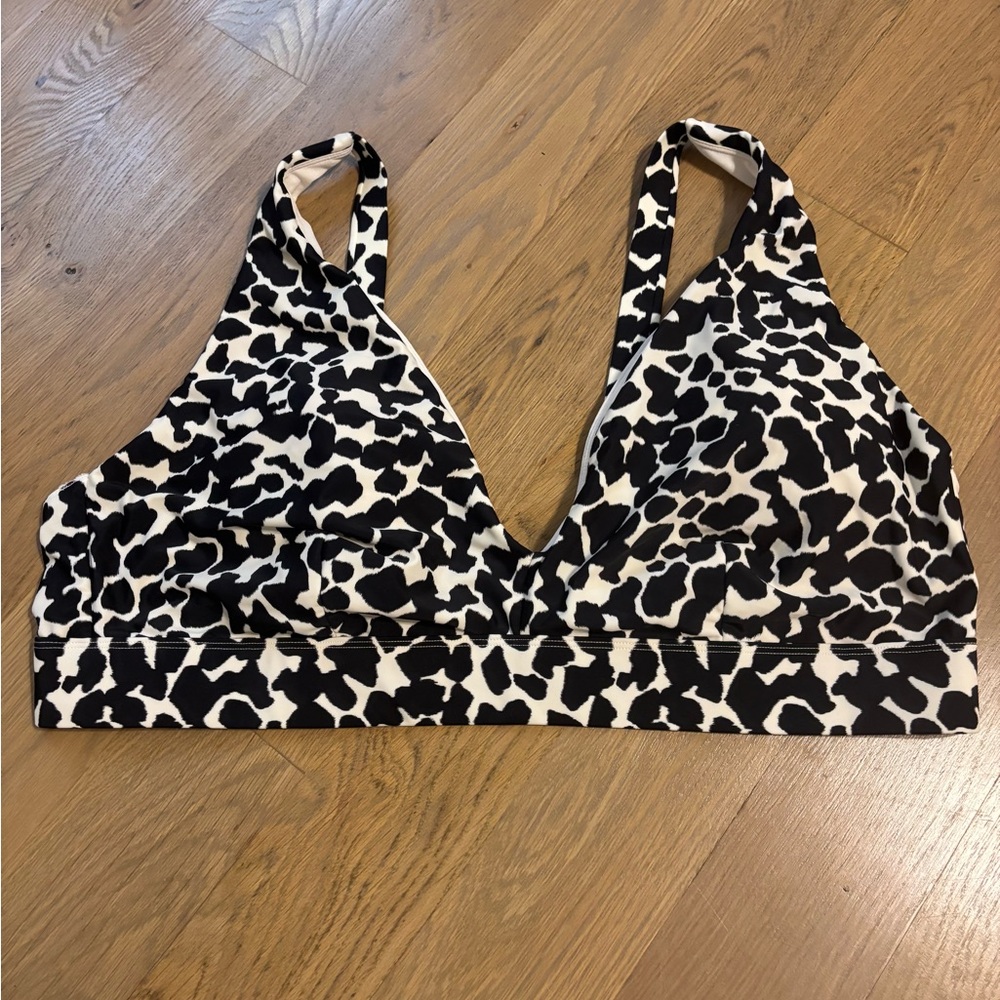 Time and True Swim Top Pebbles Black & Ivory Size 3X 24W-26W Plus Size  New
